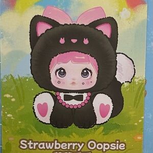 Strawberry Oopsie Nommie Sitting Zoo Series Plush
